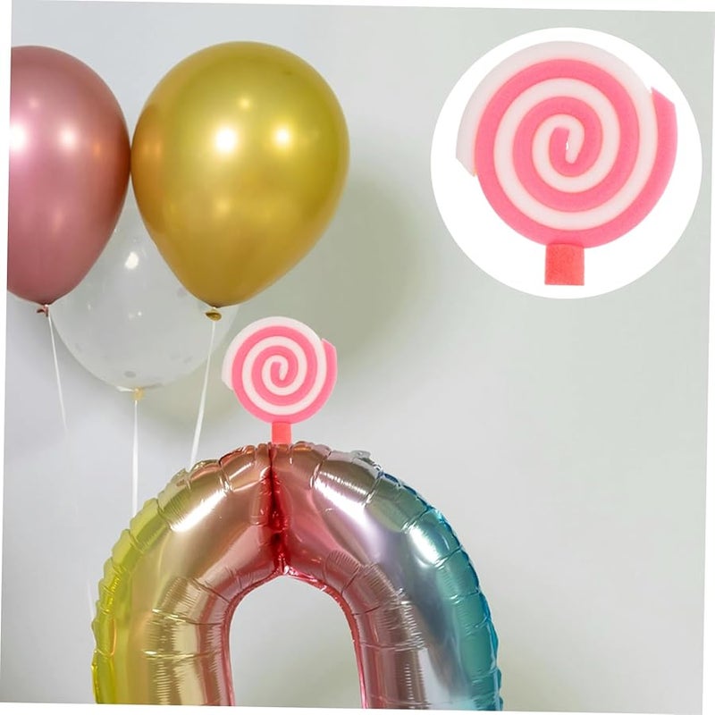 Pink Realistic Fake Lollipop Model Candy Prop For Photo Decor - Image 3